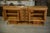 Brown Art Deco Oak and Wrought Iron Sideboard by Léon and Maurice Jallot, 1940s For Sale - Image 8 of 16