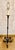 1940’s Heavy Vintage Spanish Revival Tripod Floor Lamp With Ornate, Hand-Forged Wrought Iron & Bronze Scrollwork For Sale - Image 9 of 12