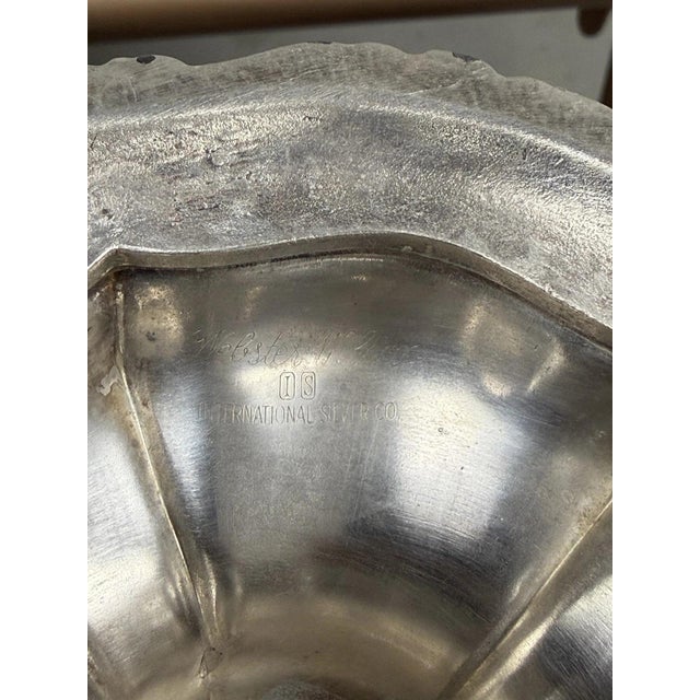 Vintage International Silver Co Countess Silver Plated 3 Arm Candelabra - Pair For Sale - Image 16 of 17