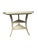 Wood Dennis and Leen "Lambert" Faux Ivory Painted Side Table W" Drink Tray For Sale - Image 7 of 12