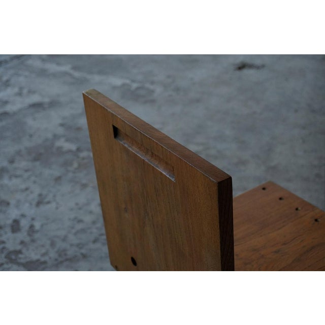 Rietveld Zig Zag Chair by G.A.V.D. Groenekan for Gerard Van De Groenekan, the Netherlands, 1960s For Sale - Image 12 of 15