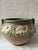 Art Deco Vintgae Roseville Dahlrose 1920s Vintage Pottery Jardiniere Planter For Sale - Image 3 of 13