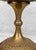 Brass Vintage Traditional Brass Repousse Footed Bowl Centerpiece Compote For Sale - Image 8 of 9