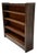 Art Deco Open Bookcase in Macassar Ebony with Oak Shelves, 1920s For Sale