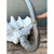 Vintage Monumental Metal and Clam Shell Swan Centerpiece For Sale - Image 10 of 12