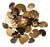 Hollywood Regency Style Brass Ceiling Light from Maison Jansen, 1970s For Sale