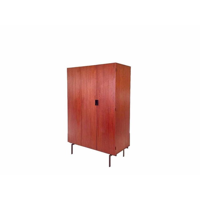 Pastoe Vintage KU10 Wardrobe by Cees Braakman for Pastoe, 1950s For Sale - Image 4 of 11