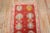 Antique Bright Red Oushak Short Runner - 2'5" x 6'6" For Sale In New York - Image 6 of 11