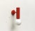 Mid-Century Modern Minimalist Red Wall Lamps, Set of 2 For Sale - Image 18 of 18
