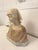 Mid 19th Century Antique Victorian Alabaster Bust, 1860 For Sale - Image 5 of 14