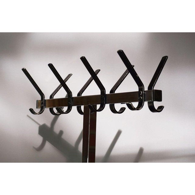 Vintage Metal Coat Rack, 1950s For Sale - Image 4 of 10