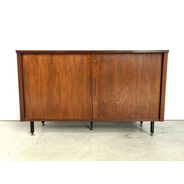 Mid-Century Modern Tambour Door Sideboard, 1960s For Sale - Image 6 of 11