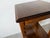 Brown Vintage Traditional Walnut Two-Tier Side Table With Turned Legs For Sale - Image 8 of 12