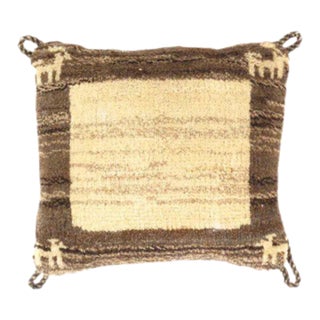 Persian Gabbeh Lori Baft Pillow Pg 77 For Sale