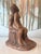 Figurative 20th Century Embracing Lovers Clay Modeled Signed Sculpture For Sale - Image 3 of 7