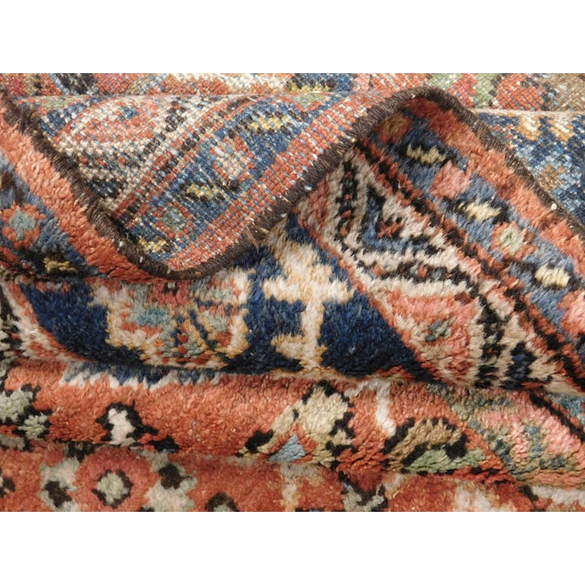 Antique Persian Mahal Rug. 9'4"x 11'10" For Sale - Image 17 of 18