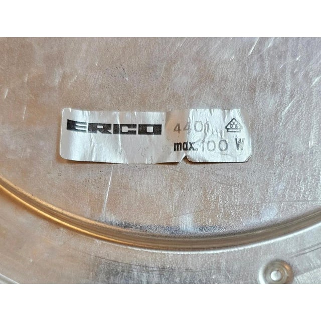 Mid-Century Flush Mount or Wall Sconce from Erco, West Germany, 1960s For Sale - Image 10 of 11