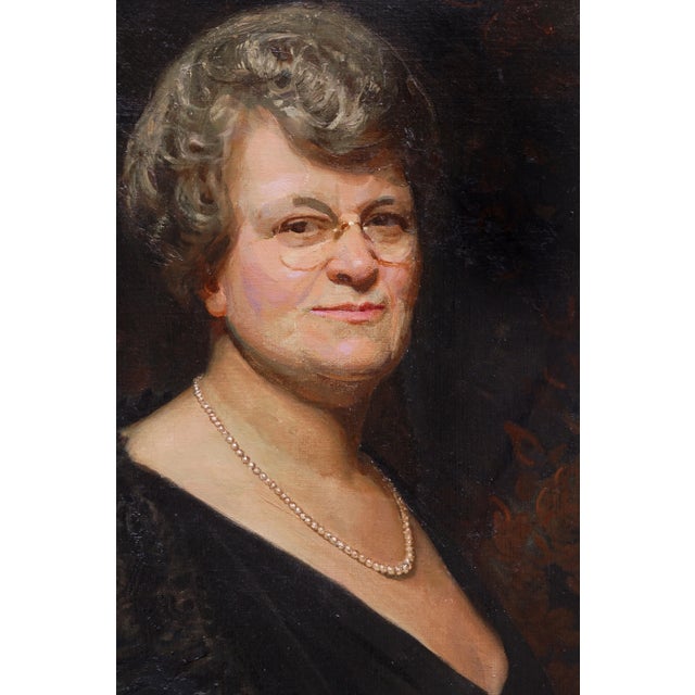 Realism Richard Langtry Partington Florence Foster Jenkins, 1923 Amateur Soprano by Richard Langtry Partington 1923 For Sale - Image 3 of 8