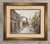 Antonis L. Karafyllakis, Mediterranean Street Scene, oil on canvas, circa 1960s-1970s, depicting a lively old-world market...