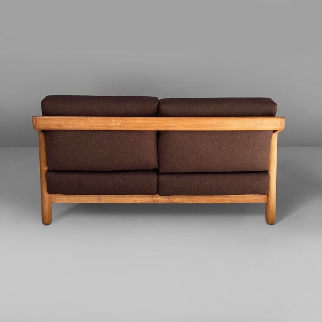 1960s Mid-Century Modern Italian Loden Sofa by Vico Magistretti for Cassina, 1960s For Sale - Image 5 of 18
