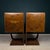 Vintage Wood Nightstands, Italy, 1950s, Set of 2 For Sale - Image 4 of 18