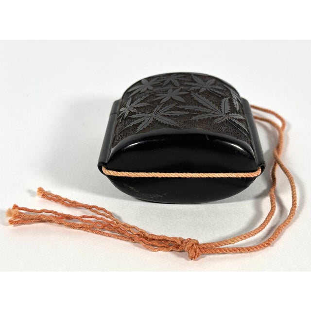 Antique Japanese Lacquer Inro For Sale - Image 9 of 12