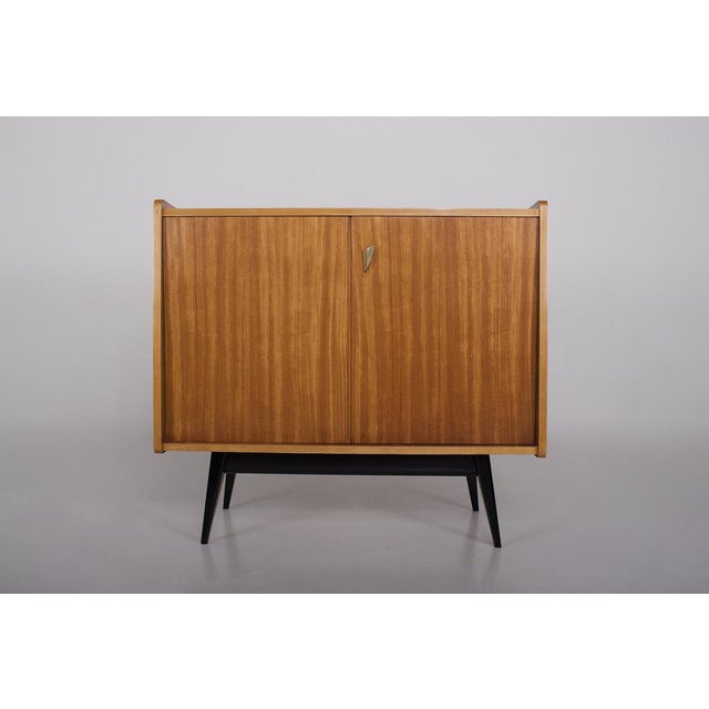 Mid-Century Modern 2-Body Buffet by Alfred Hendrickx, 1950s For Sale - Image 3 of 11