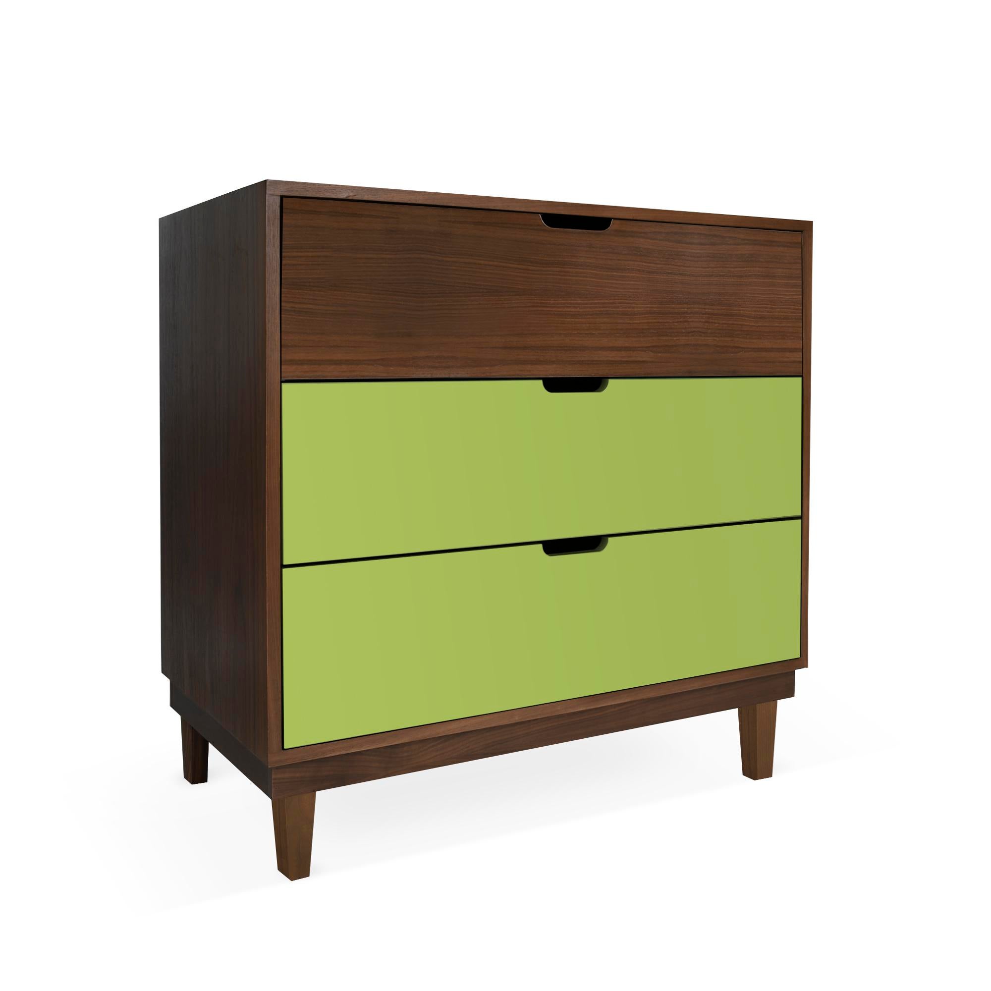 green kids dresser