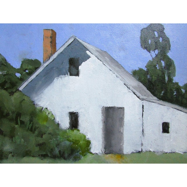 Contemporary Sonora Farmhouse 16x20 Lynne French California Landscape O/C For Sale - Image 3 of 4