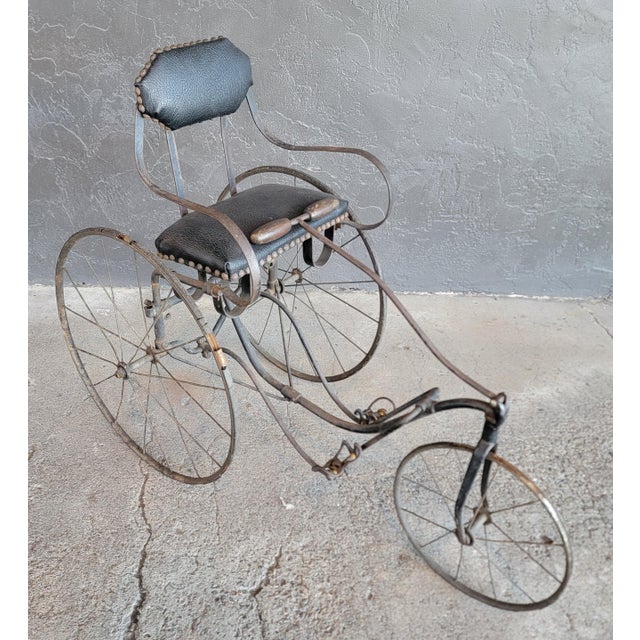 Antique Tricycle / Bicycle Circa. 1900 For Sale - Image 4 of 14