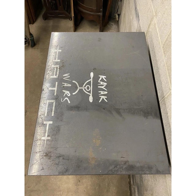 Metal Vintage Steel Metal 11 Drawer Garage Fish Tackle Box Tool Chest Parts Cabinet For Sale - Image 7 of 11