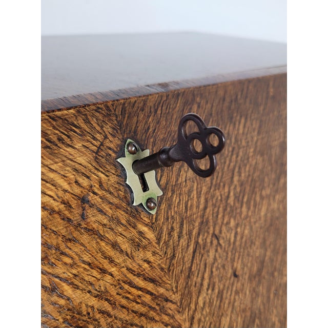 Vintage Oak Desk, 1960s For Sale - Image 6 of 18