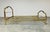 1980s Art Deco Art Nouveau Solid Brass & Enameled Steel Double Bed Armoni Essebi Italy For Sale - Image 5 of 10