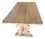 Henning Kjaernult Style White Oak Danish Trestle Dining Table With Breadboards For Sale