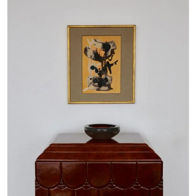 Lila and Grey Murano Bubble Cup Bowl, 1960s For Sale - Image 4 of 6