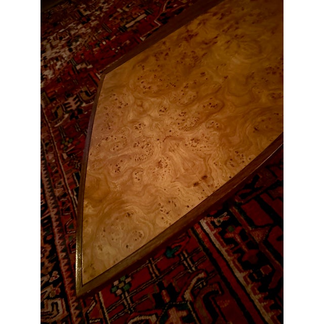 1960s Mid-Century George Nakashima Rosewood Coffee Table Long and Organic Shaped For Sale - Image 5 of 15