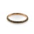 Vintage Micro Pave Cognac Diamond Eternity Band in 10k Gold With Rhodium Finish, Size 8.25 For Sale In Los Angeles - Image 6 of 8