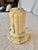 Antique White Mid 20th Century Italian Alabaster Column Bookends - A Pair For Sale - Image 8 of 12
