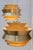 Brass Colored Metal Pendant Trava Lamps by Carl Thore, Sweden from Granhaga Metallindustri, 1960s, Set of 2 For Sale - Image 13 of 14