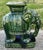 Chinese Vintage 1970’s Chinese Emerald Green Glazed Ceramic Elephant Garden Stool/Seat For Sale - Image 3 of 7