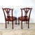 Chippendale Set of Six Chippendale Style Mahogany Dining Chairs, Carved Splat Backs, Ball-and-Claw Feet For Sale - Image 3 of 12