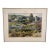 Charlotte Panton Rossi Home Place Framed Watercolor, Circa 1996 For Sale