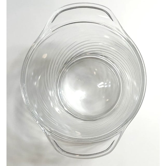 Contemporary Cut Crystal Ice Bucket or Champagne Holder For Sale - Image 9 of 18