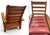 Brown Stickley Spindle Reclining Leather Morris Chairs, a Pair For Sale - Image 8 of 18