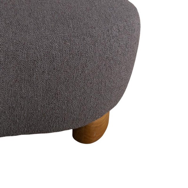 LC1 Lounge Chair in Grey Fabric from Tradition Margas For Sale - Image 6 of 13