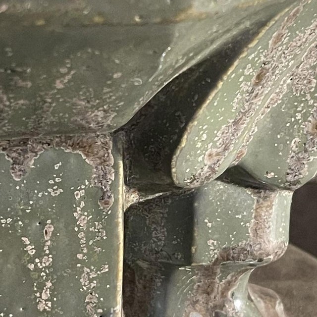 Art Deco Pelican Planter in Bouffioulx Stoneware by Roger Guerin, 1925 For Sale - Image 5 of 17