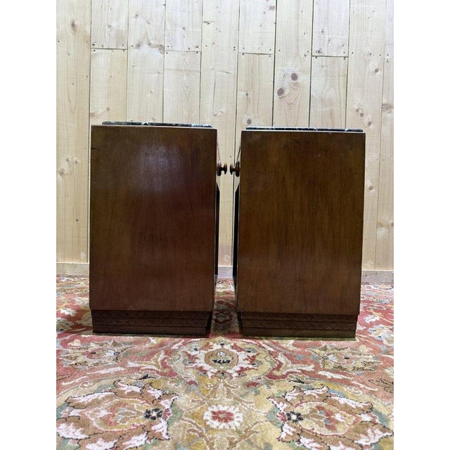 Art Deco Bedside Tables, Set of 2 For Sale - Image 5 of 7