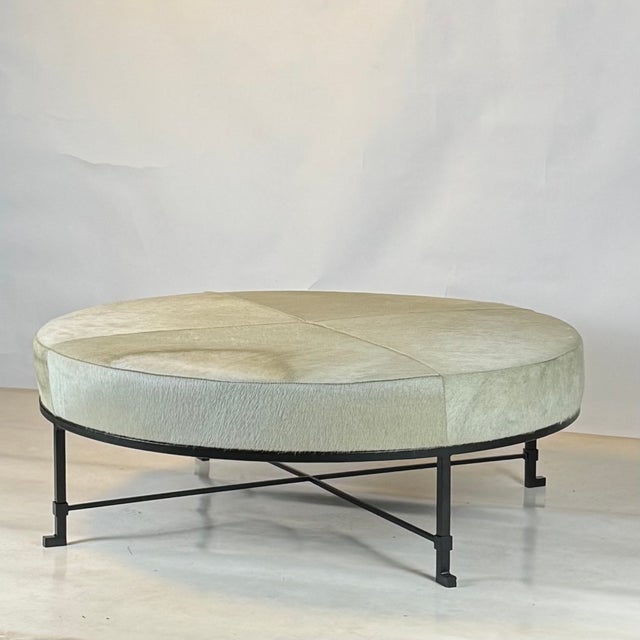 Modern 'Diagramme' Ottoman by Design Frères For Sale - Image 3 of 10
