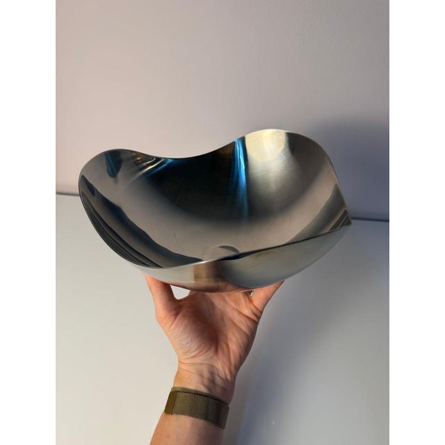 Small Bloom Bowl by Helle Damkjær for Georg Jensen For Sale - Image 6 of 11