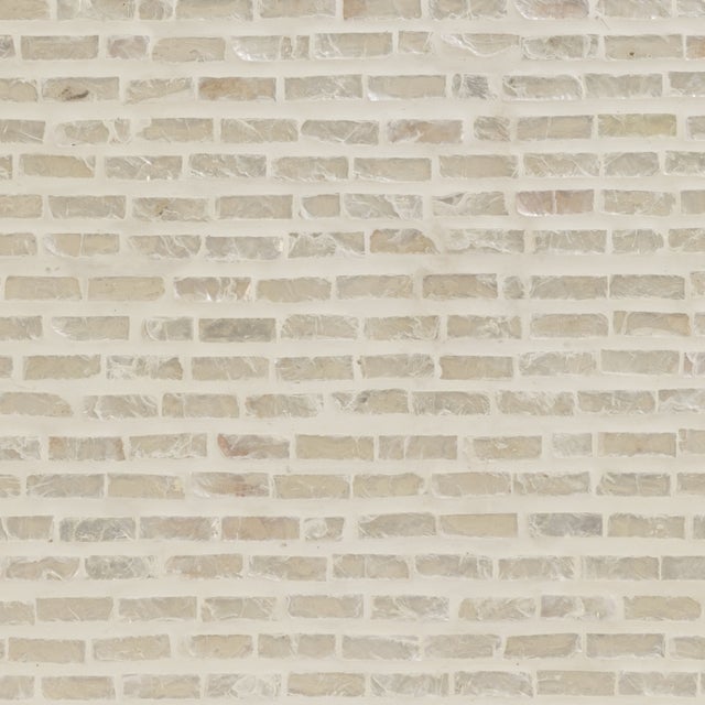 Wood Derry Cream Capiz Shell Nightstand For Sale - Image 7 of 7